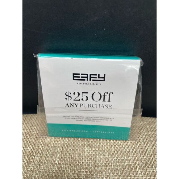 EFFY Princess Cruises Necklace & Earrings New in Package Blue Sapphire Silver Ch - Picture 4 of 5